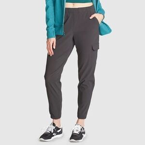 NWT Eddie Bauer Women's Frostfighter Cargo Joggers Carbon Gray Size 6